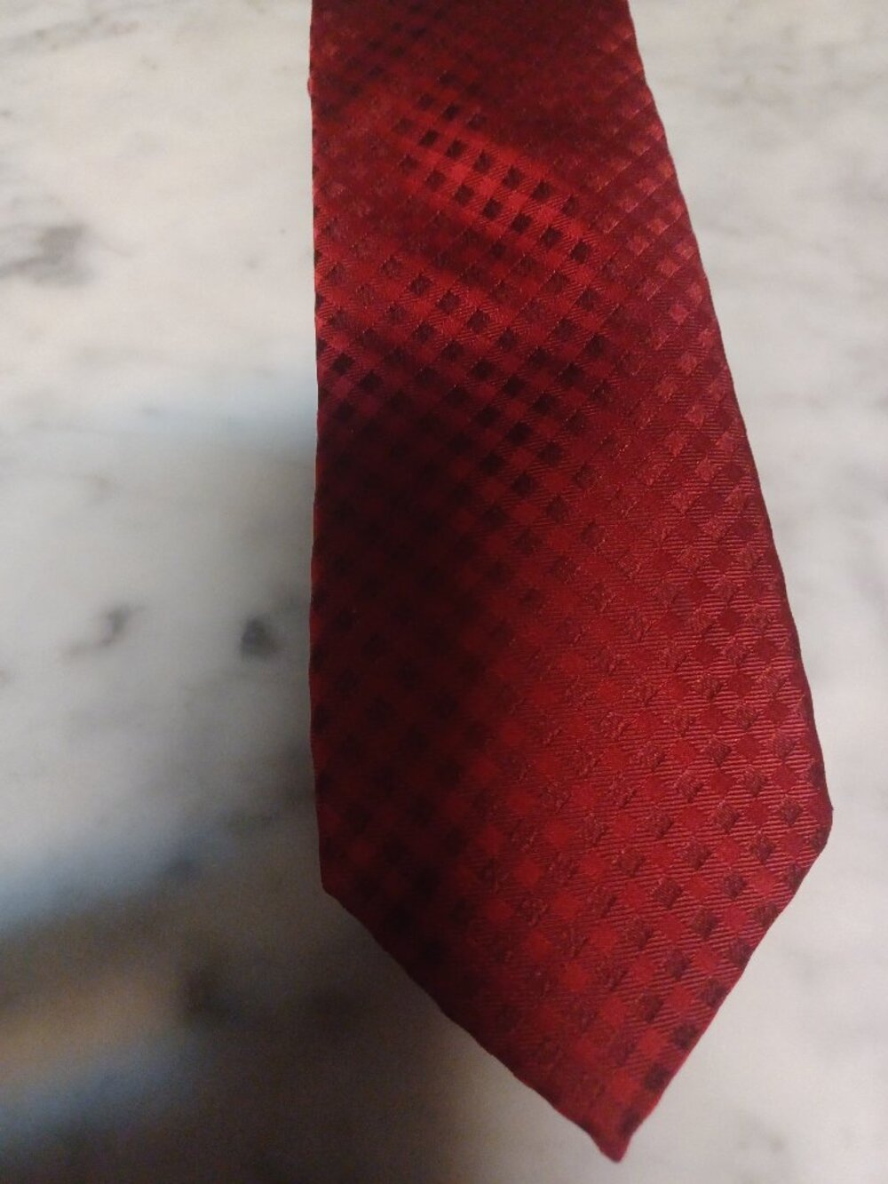 Michael Kors 100% Silk Men's Tie Red